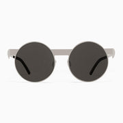 #2.1 Round Gold Sunglasses Comfort Functional Innovation Metal Quality number 2 number two Asian-fit Low-bridge fit Low-nose fit low nose bridge Low-bridge#color_silver